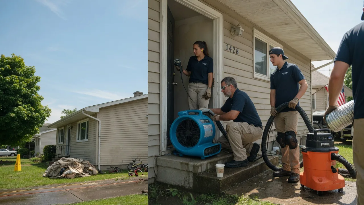 Water Damage Restoration in Franklin, IL near me